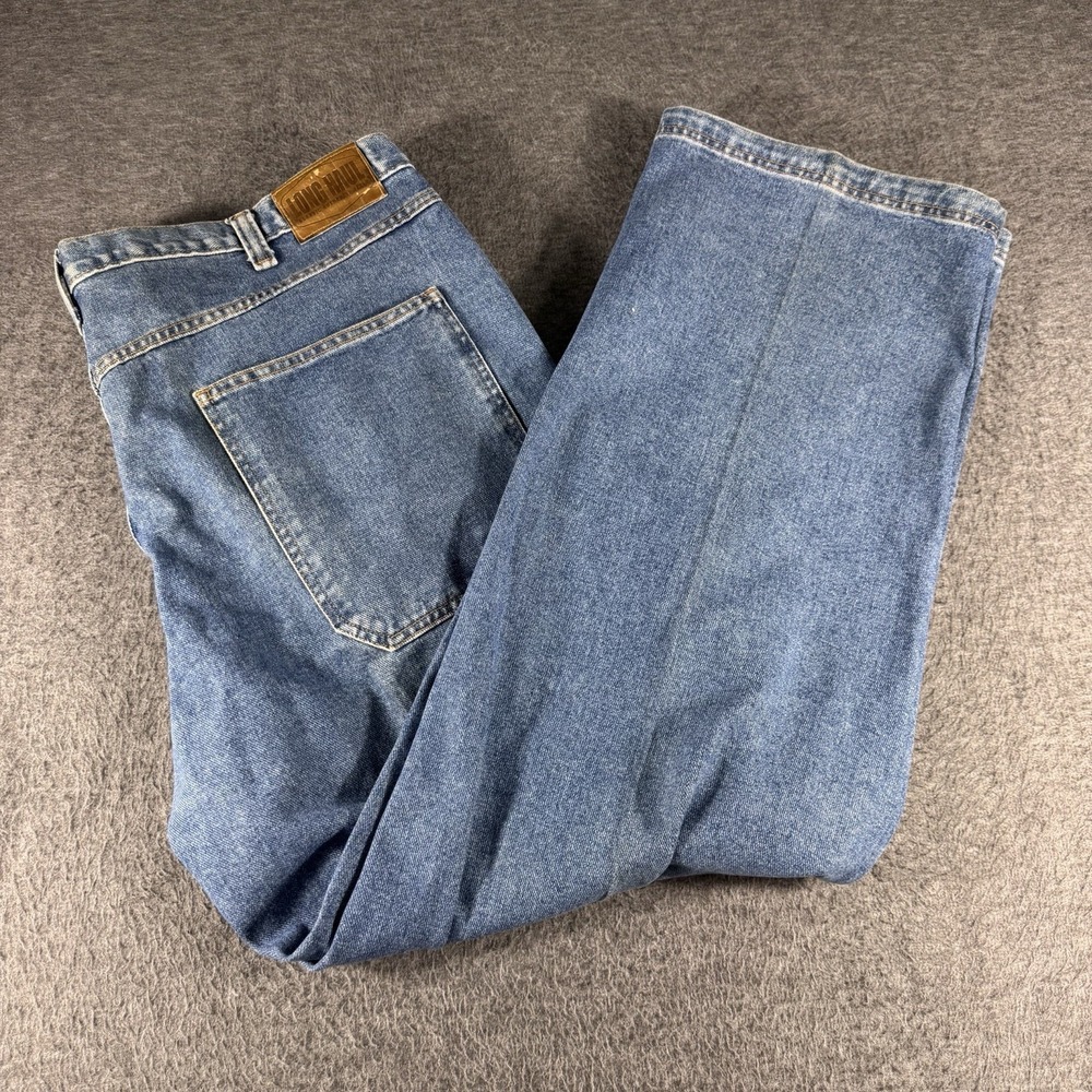 Vintage Long Haul Carpenter Jeans Trucker 44X32 Mens Trucker Denim